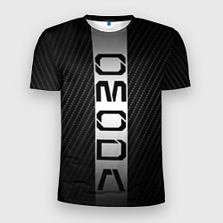 Футболка спортивная мужская Omoda carbone, цвет: 3D-принт