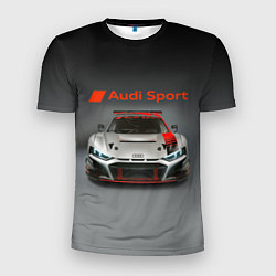 Футболка спортивная мужская Audi sport - racing car - extreme, цвет: 3D-принт