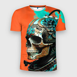 Мужская спорт-футболка Art skull - irezumi - Japan