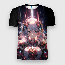 Мужская спорт-футболка Киана Каслана - Honkai impact