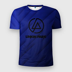 Футболка спортивная мужская Linkin park лого градиент, цвет: 3D-принт