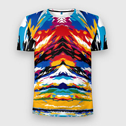 Мужская спорт-футболка Vanguard abstraction - vogue - art