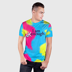 Футболка спортивная мужская I Am Kenough Tie-Dye, цвет: 3D-принт — фото 2