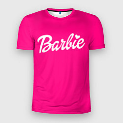 Футболка спортивная мужская Барби розовая, цвет: 3D-принт
