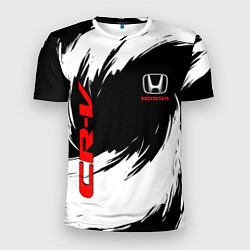 Мужская спорт-футболка Honda - белые краски
