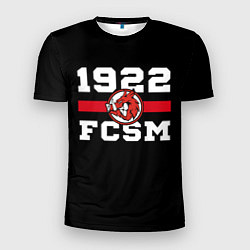 Футболка спортивная мужская 1922 FCSM, цвет: 3D-принт