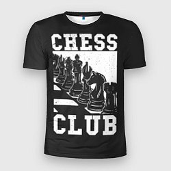 Мужская спорт-футболка Шахматный клуб