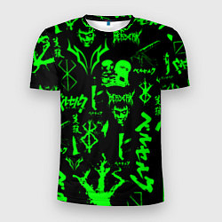 Мужская спорт-футболка Berserk neon green