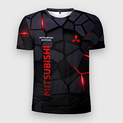 Мужская спорт-футболка Mitsubishi - плиты с эффектом свечения