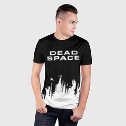 Футболка спортивная мужская Dead Space монстры космоса, цвет: 3D-принт — фото 2