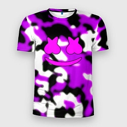 Мужская спорт-футболка Marshmello camo