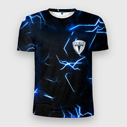 Мужская спорт-футболка Tesla storm