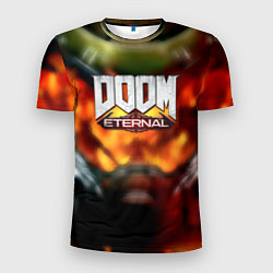 Футболка спортивная мужская Doom eternal games, цвет: 3D-принт