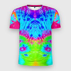 Мужская спорт-футболка Tie-Dye abstraction