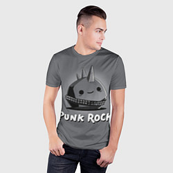 Футболка спортивная мужская Камень панк, цвет: 3D-принт — фото 2