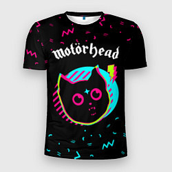 Футболка спортивная мужская Motorhead - rock star cat, цвет: 3D-принт