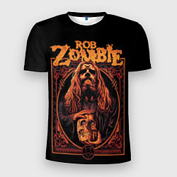 Футболка спортивная мужская Rob zombie skull, цвет: 3D-принт