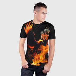 Футболка спортивная мужская Феникс ария, цвет: 3D-принт — фото 2