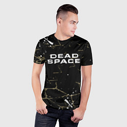 Футболка спортивная мужская Dead space текстура, цвет: 3D-принт — фото 2