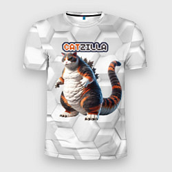 Футболка спортивная мужская Catzilla big, цвет: 3D-принт