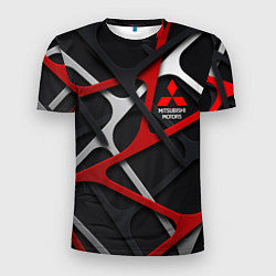 Футболка спортивная мужская Mitsubishi - texture, цвет: 3D-принт