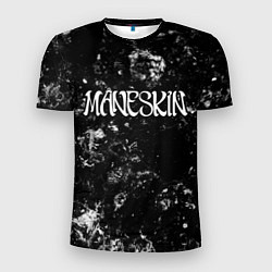 Мужская спорт-футболка Maneskin black ice