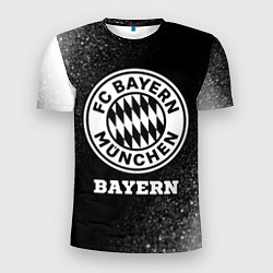 Футболка спортивная мужская Bayern sport на темном фоне, цвет: 3D-принт