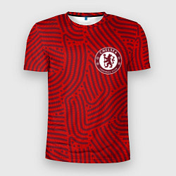 Мужская спорт-футболка Chelsea отпечатки
