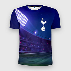 Футболка спортивная мужская Tottenham ночное поле, цвет: 3D-принт