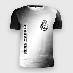 Мужская спорт-футболка Real Madrid sport на светлом фоне вертикально