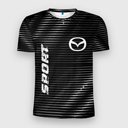 Мужская спорт-футболка Mazda sport metal