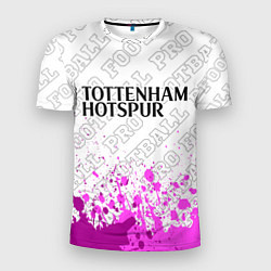 Футболка спортивная мужская Tottenham pro football посередине, цвет: 3D-принт