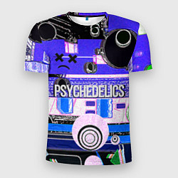 Футболка спортивная мужская Psychedelics, цвет: 3D-принт