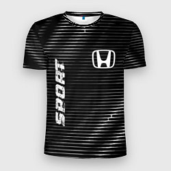 Футболка спортивная мужская Honda sport metal, цвет: 3D-принт
