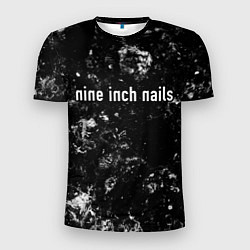 Футболка спортивная мужская Nine Inch Nails black ice, цвет: 3D-принт