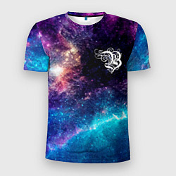 Мужская спорт-футболка Burzum space rock