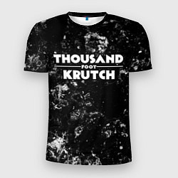 Футболка спортивная мужская Thousand Foot Krutch black ice, цвет: 3D-принт