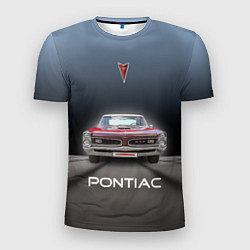 Мужская спорт-футболка Американский масл-кар Pontiac GTO