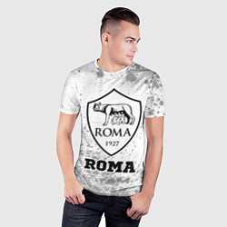 Футболка спортивная мужская Roma sport на светлом фоне, цвет: 3D-принт — фото 2