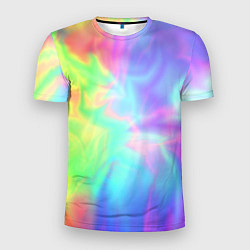 Футболка спортивная мужская Яркий тай-дай абстракция, цвет: 3D-принт