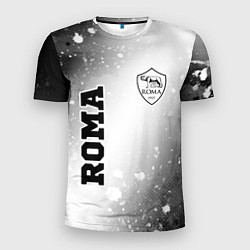 Мужская спорт-футболка Roma sport на светлом фоне вертикально