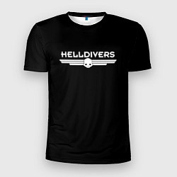 Мужская спорт-футболка Helldivers Logo