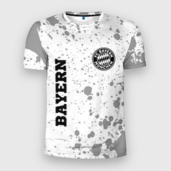 Мужская спорт-футболка Bayern sport на светлом фоне вертикально