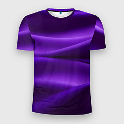 Мужская спорт-футболка Фиолетовый шелк
