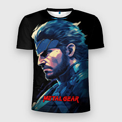 Футболка спортивная мужская Веном Снейк Metal gear game, цвет: 3D-принт