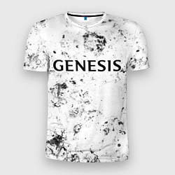 Футболка спортивная мужская Genesis dirty ice, цвет: 3D-принт