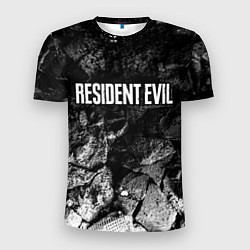 Футболка спортивная мужская Resident Evil black graphite, цвет: 3D-принт