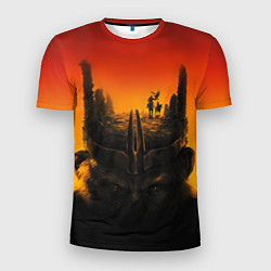 Футболка спортивная мужская Планета обезьян постер, цвет: 3D-принт