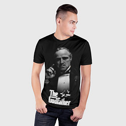 Футболка спортивная мужская Don Vito Corleone, цвет: 3D-принт — фото 2