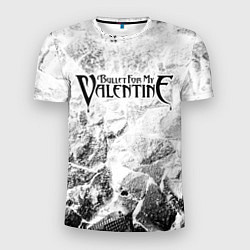 Мужская спорт-футболка Bullet For My Valentine white graphite